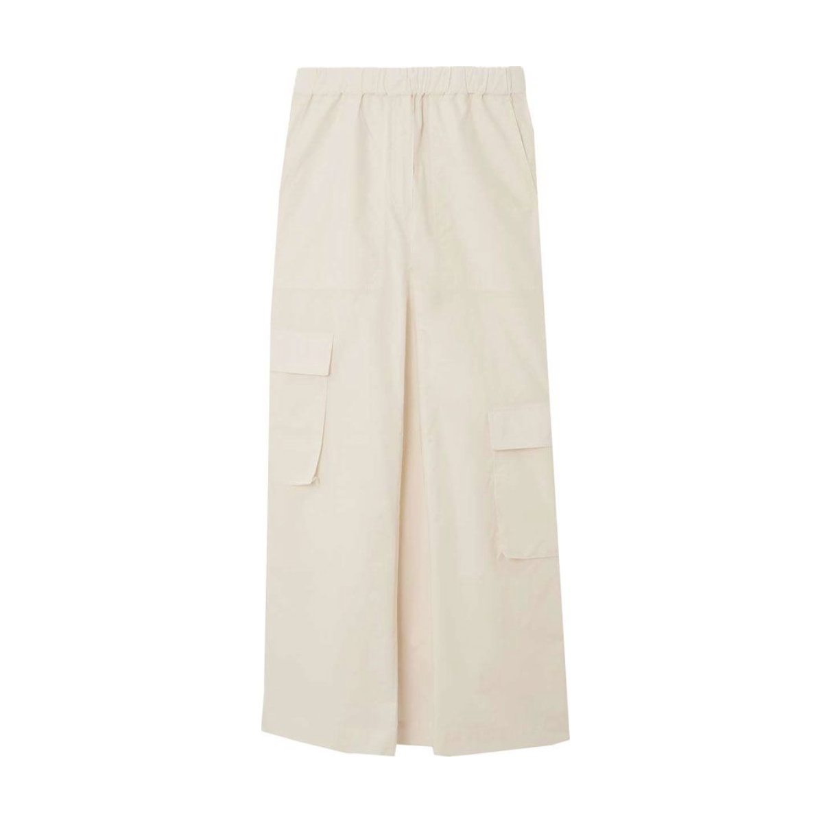 Tibi Cotton-Poplin Midi Skirt