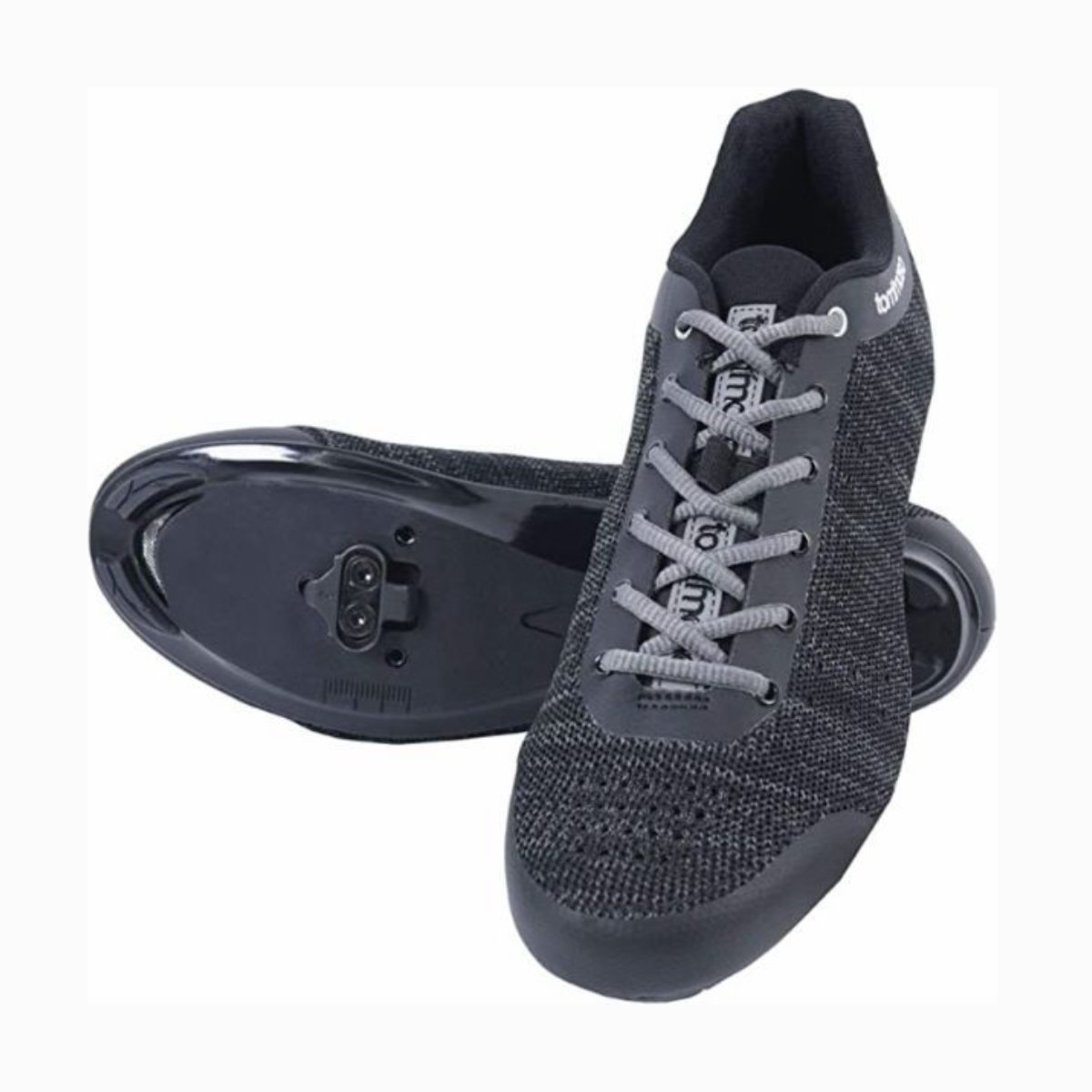 Tommaso Strada Aria Knit Lace Up Dual Compatible Indoor/Outdoor Bike Shoe Bundle