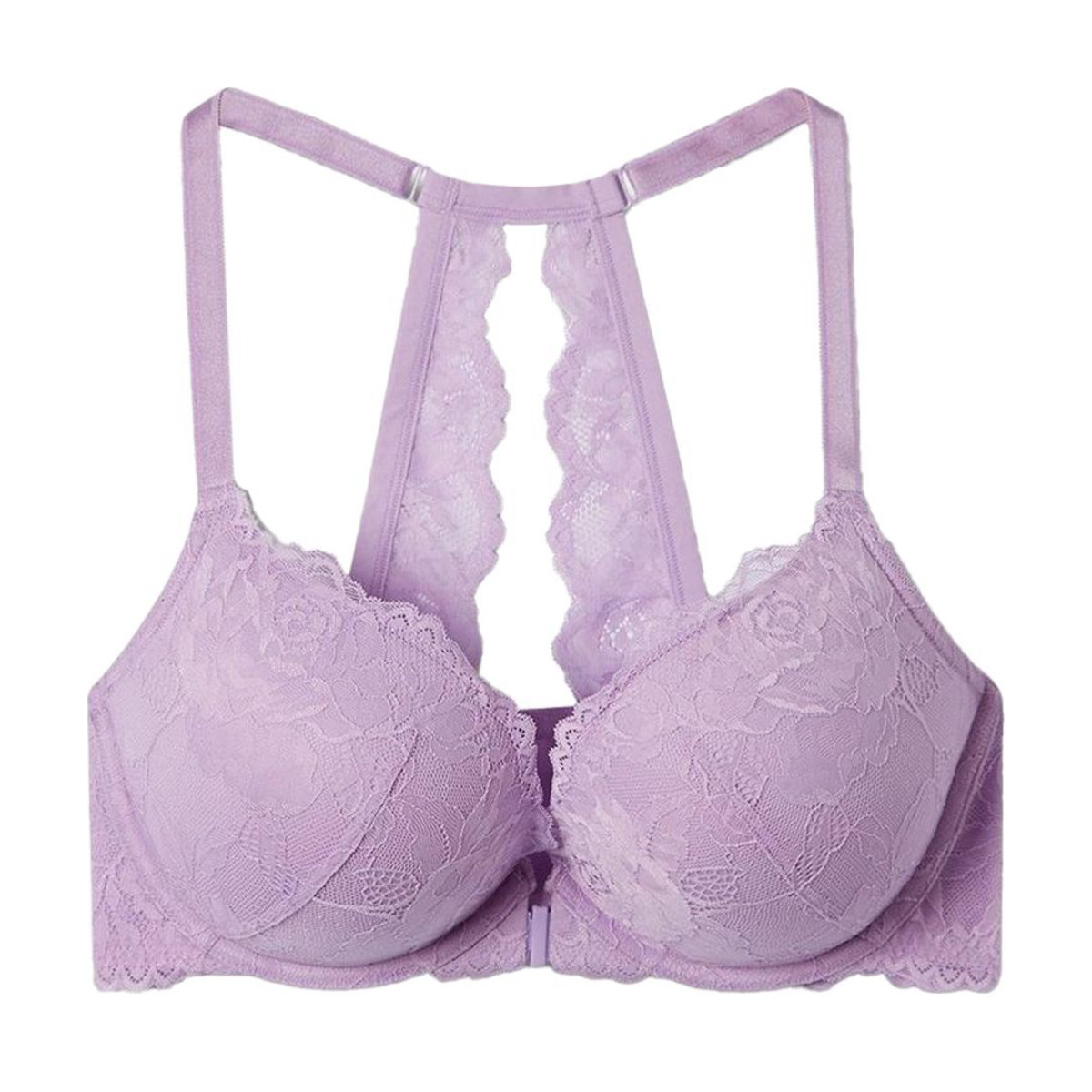 Torrid XO Plunge Push-Up Racerback Bra