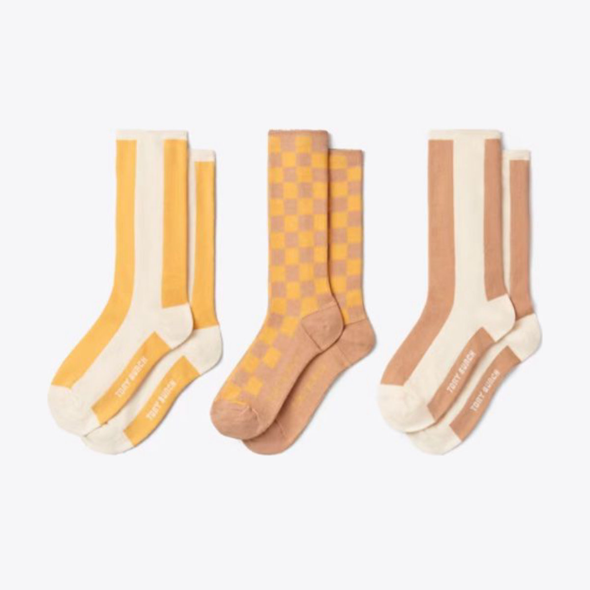 Tory Burch Buddy Socks, Set of 3