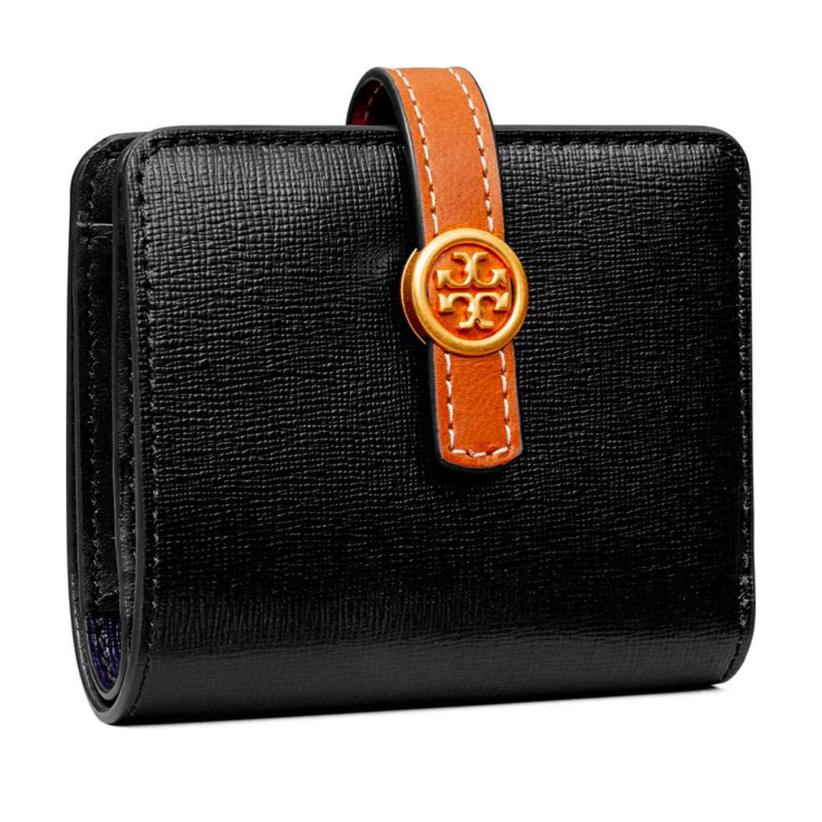 Tory Burch Mini Robinson Leather Wallet