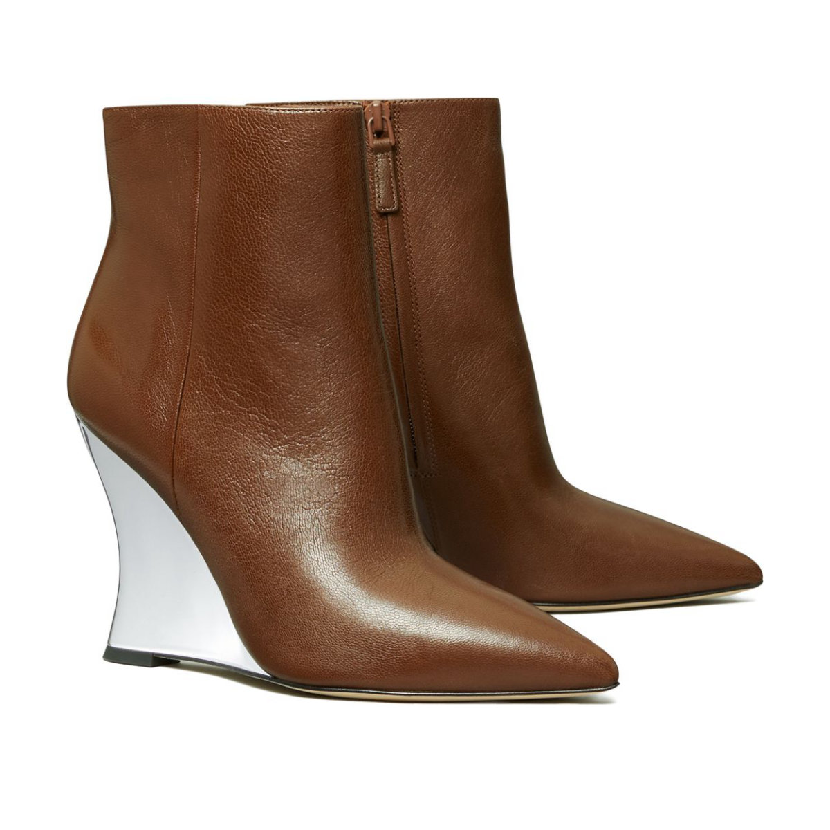 Tory Burch Sculpted Wedge Ankle Boots