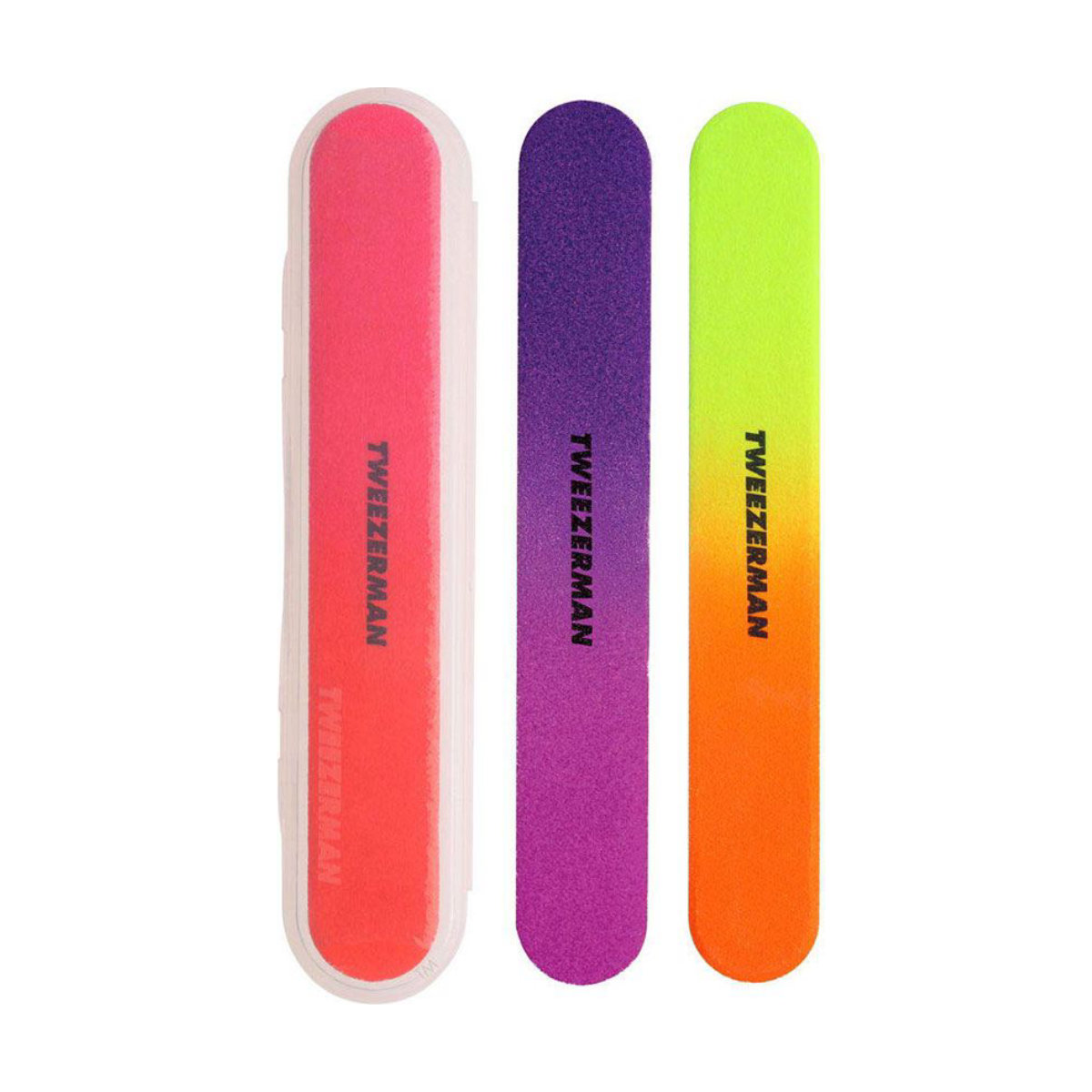 Tweezerman Neon Hot Files 3 Pack