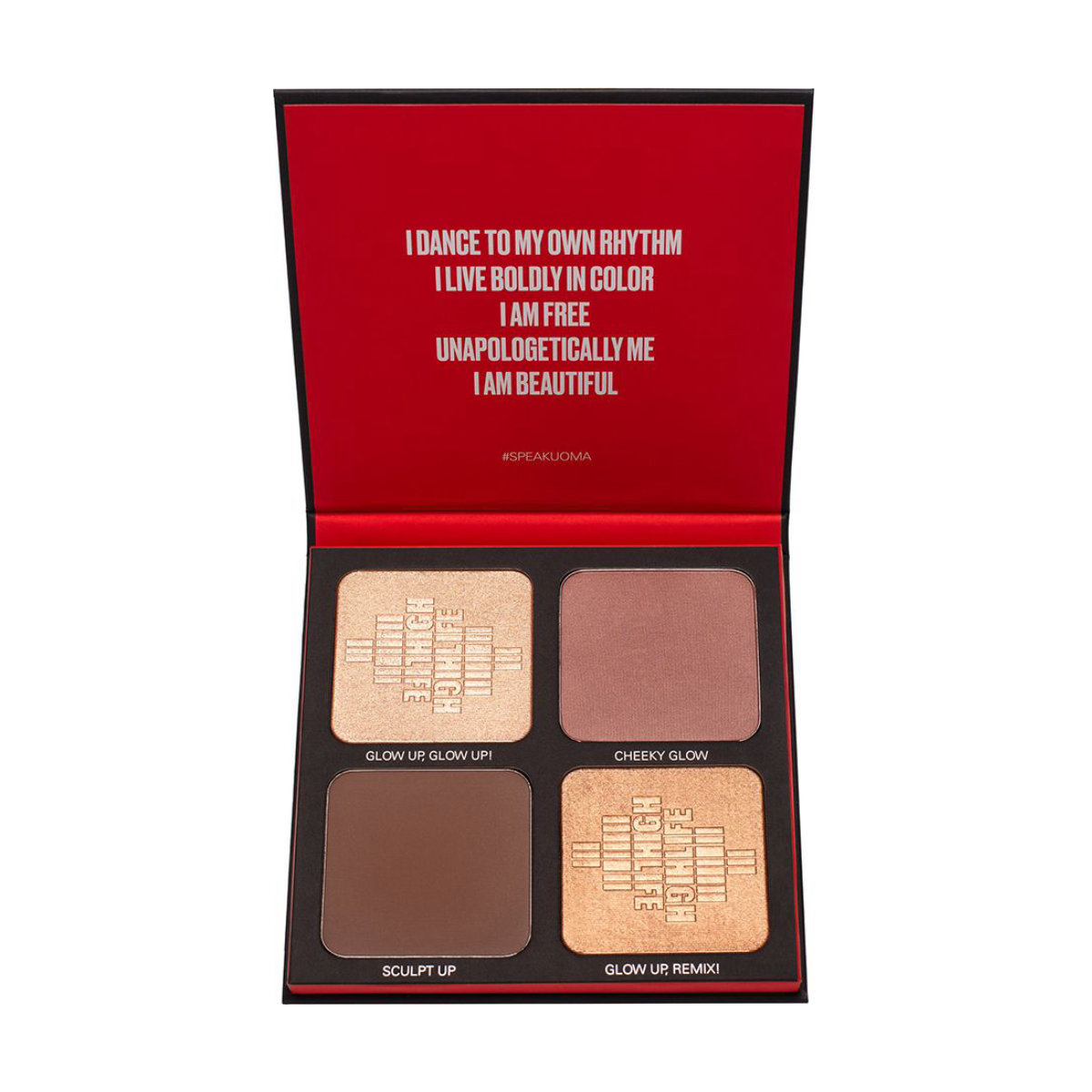 UOMA BEAUTY High Life Highlighting & Contour Face Palette