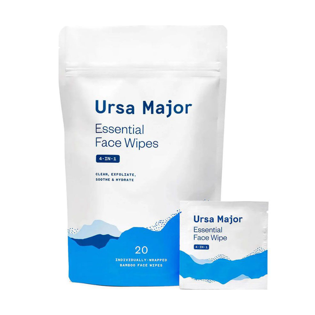 Ursa Major 4-in-1 Essential Face Wipes