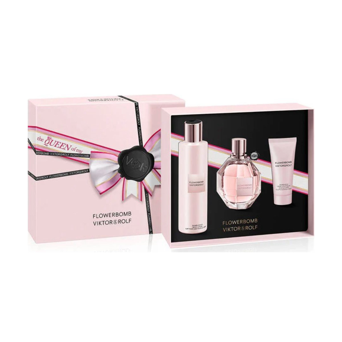 Viktor & Rolf Flowerbomb Perfume and Moisturizer Gift Set
