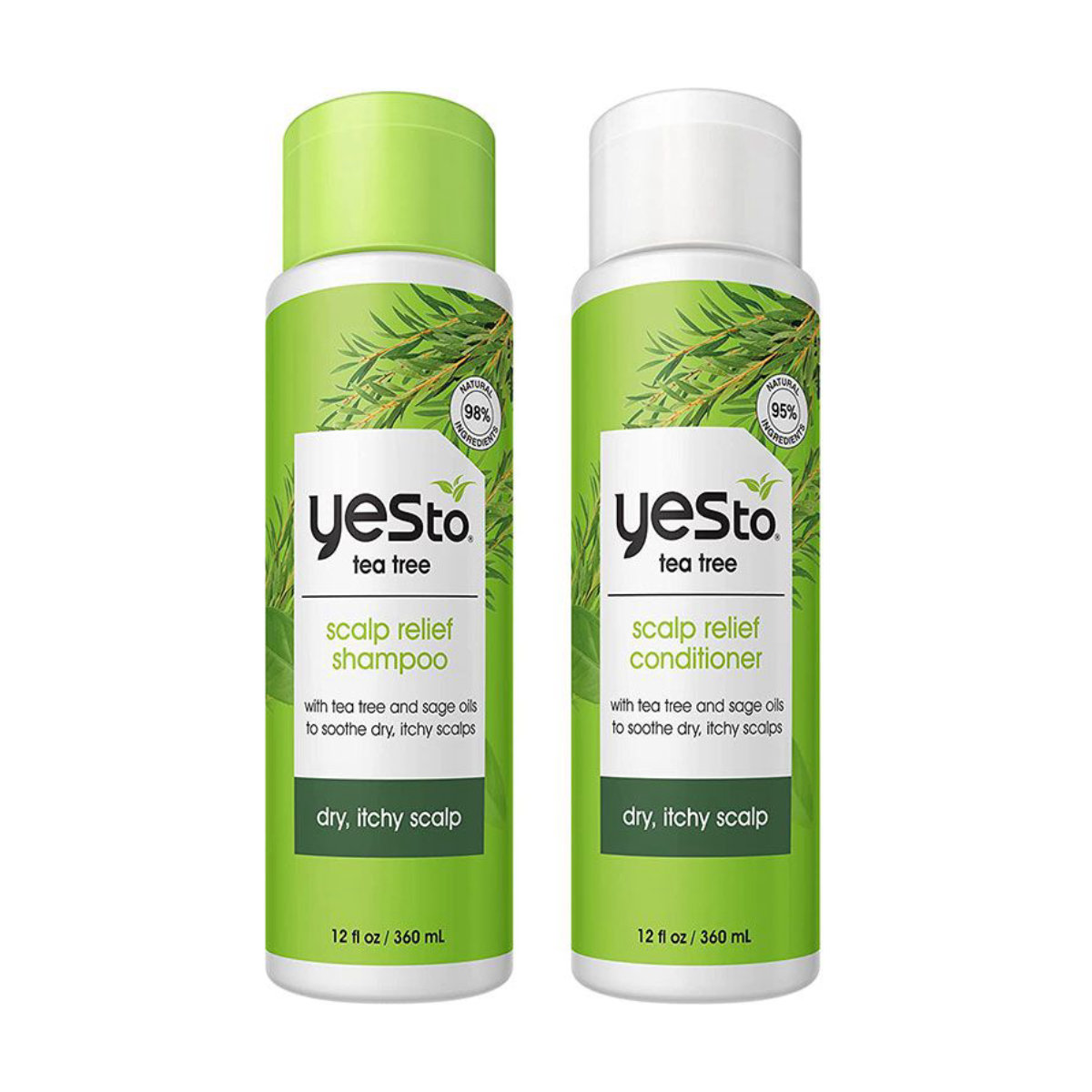 Yes To Tea Tree & Sage Oil Scalp Relief Shampoo