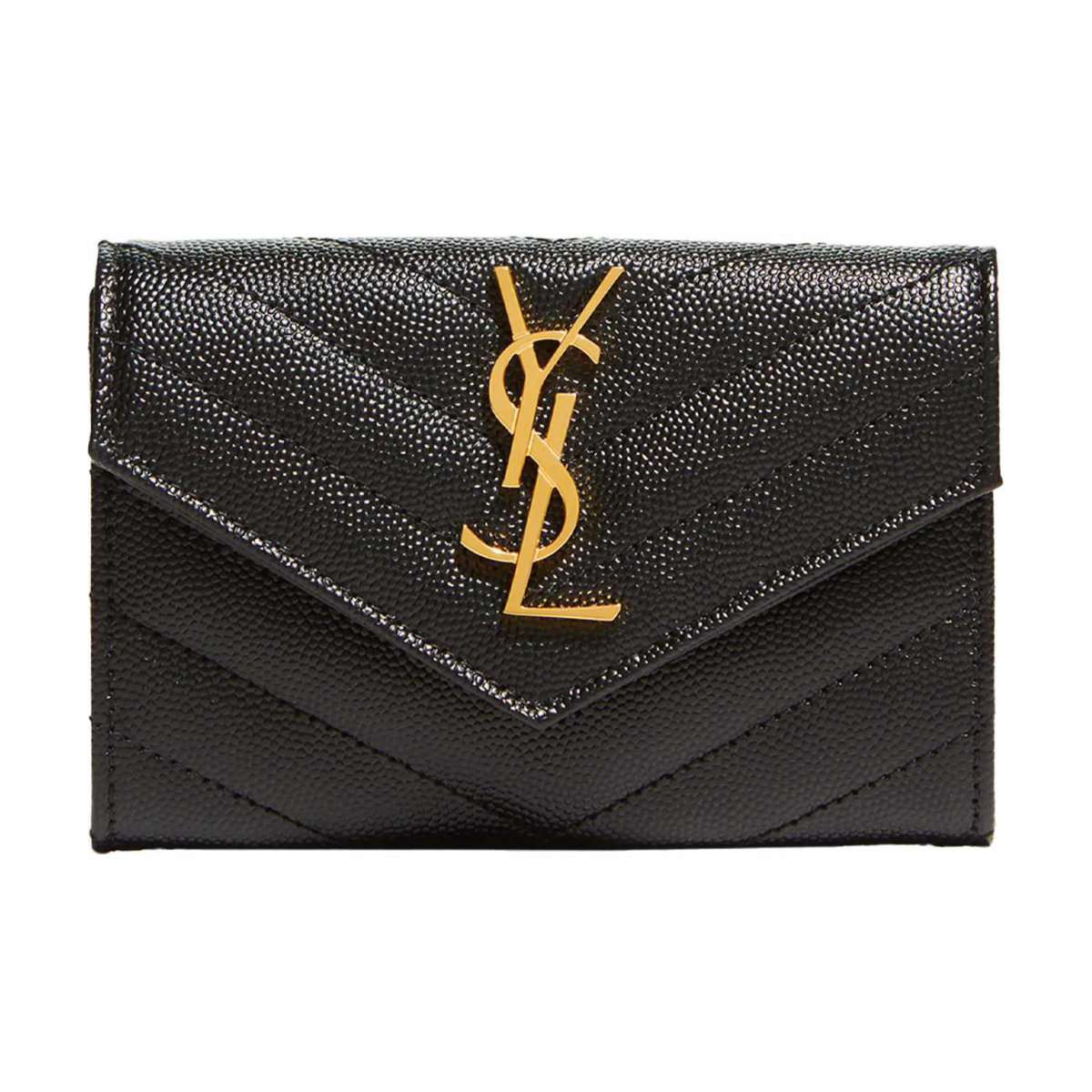 YSL Small Grain de Poudre Envelope Wallet