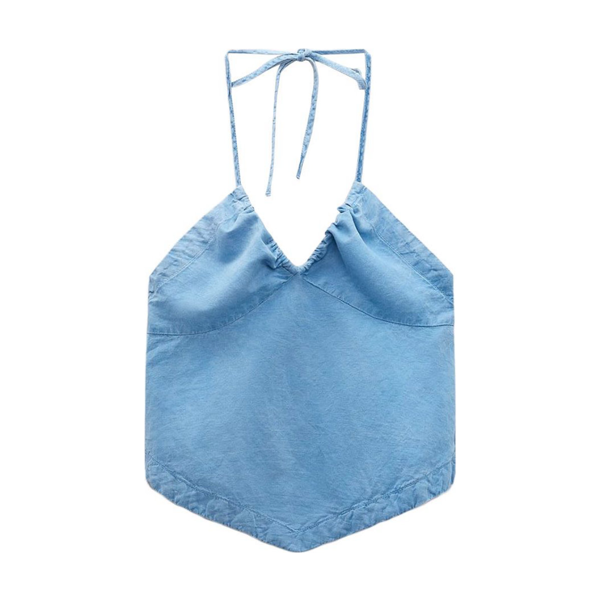 Zara Linen Blend Top