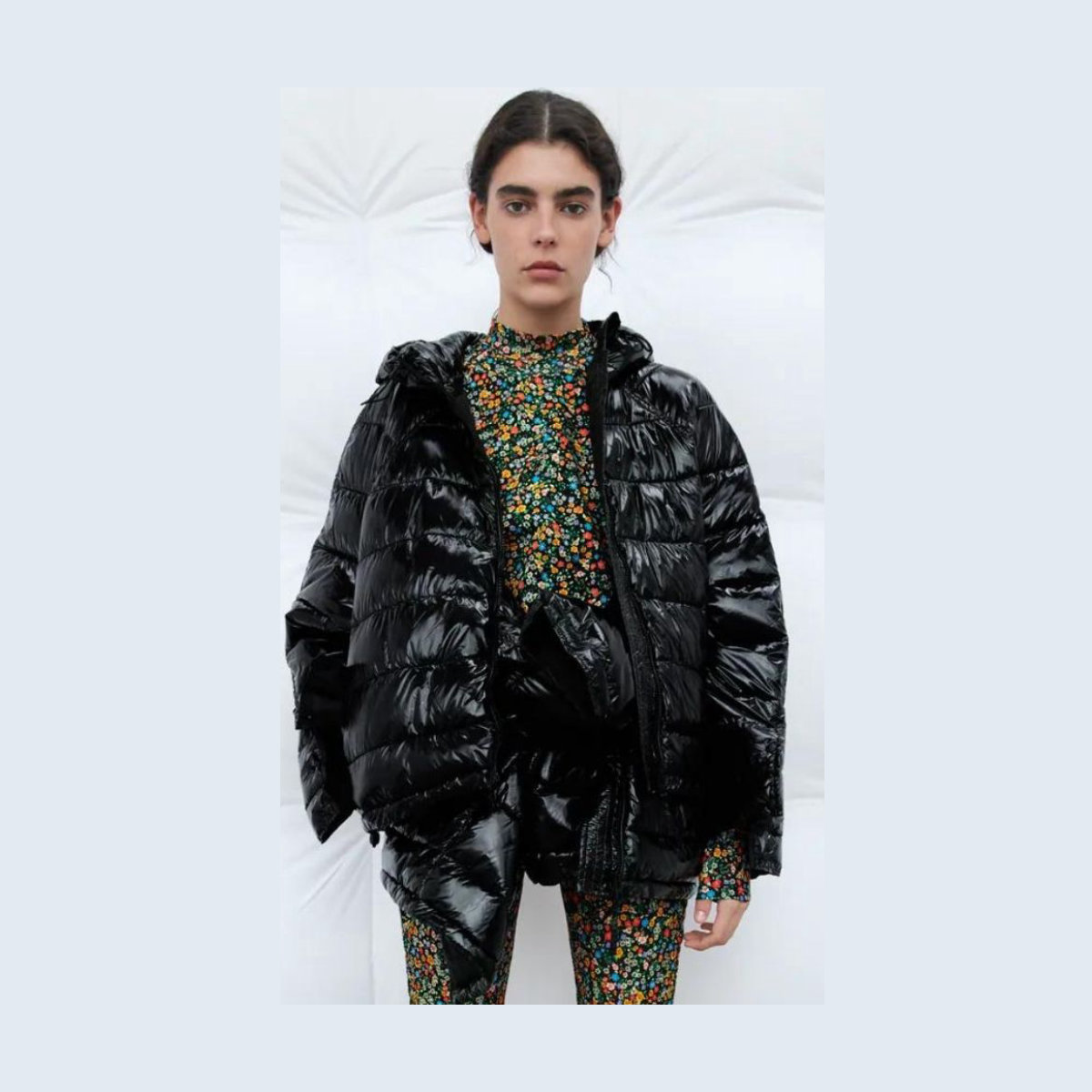 Zara Water Repellent Puffer Jacket
